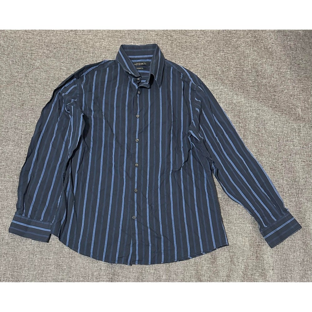 Axist‎ Modern Fit Men's L Striped Long Sleeve Shirt